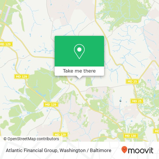 Atlantic Financial Group map