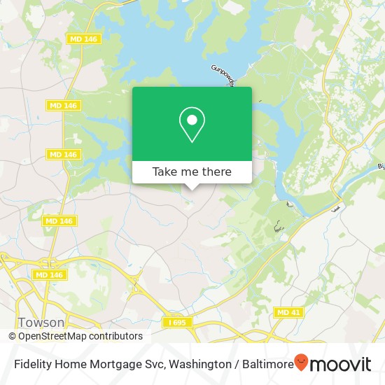 Mapa de Fidelity Home Mortgage Svc