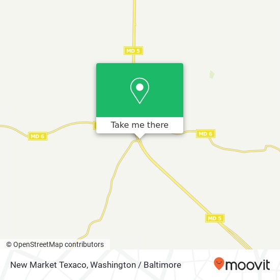 New Market Texaco map