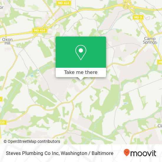 Mapa de Steves Plumbing Co Inc