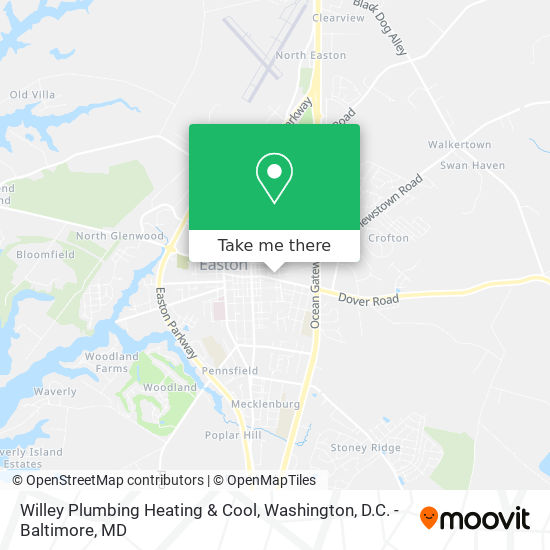 Willey Plumbing Heating & Cool map