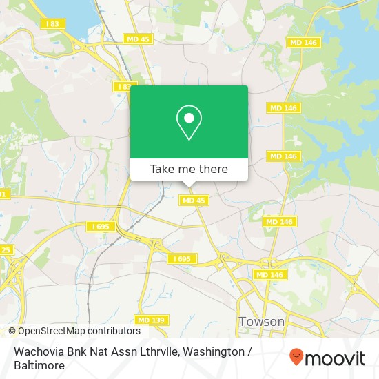 Wachovia Bnk Nat Assn Lthrvlle map