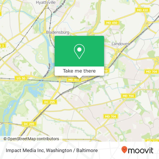 Mapa de Impact Media Inc