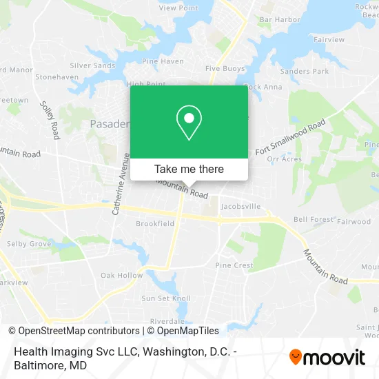 Health Imaging Svc LLC map