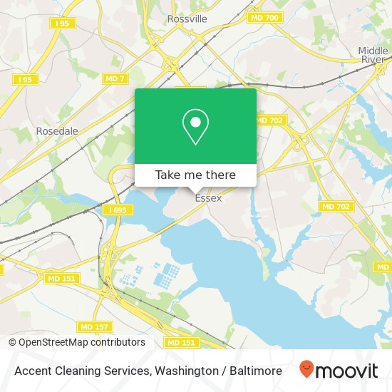 Accent Cleaning Services map