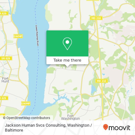 Jackson Human Svcs Consulting map