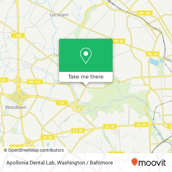Apollonia Dental Lab map