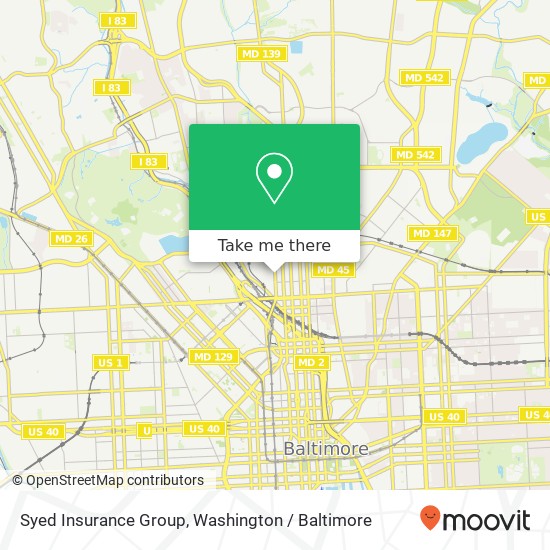 Syed Insurance Group map
