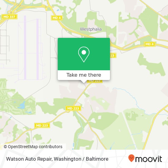 Watson Auto Repair map