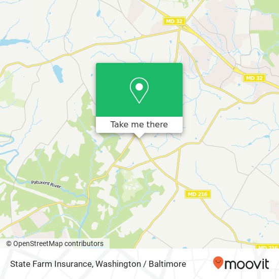 State Farm Insurance map