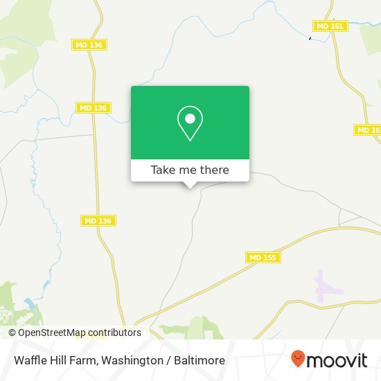 Mapa de Waffle Hill Farm