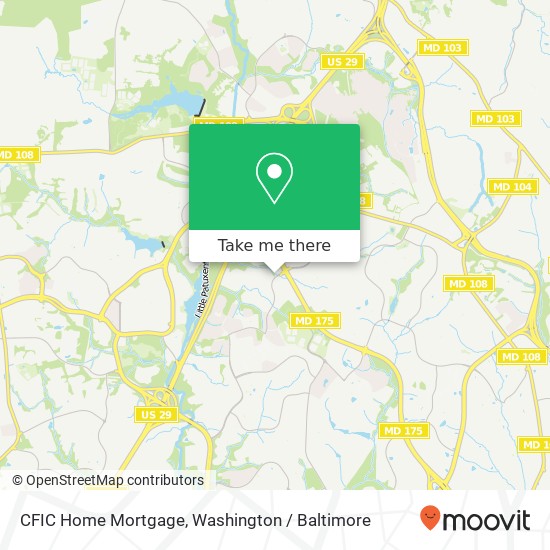 CFIC Home Mortgage map