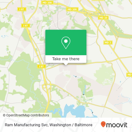 Ram Manufacturing Svc map