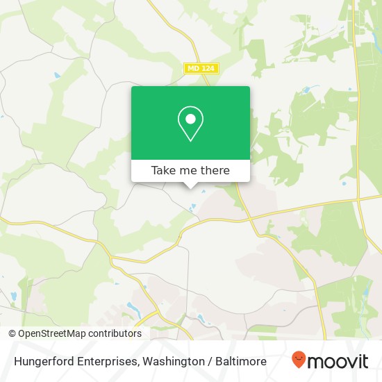 Hungerford Enterprises map
