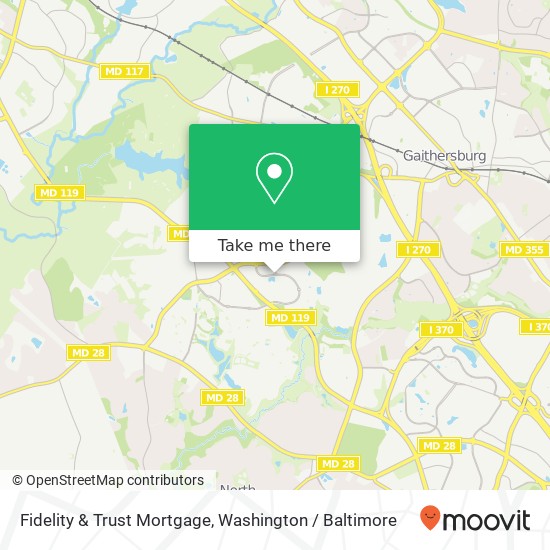 Mapa de Fidelity & Trust Mortgage