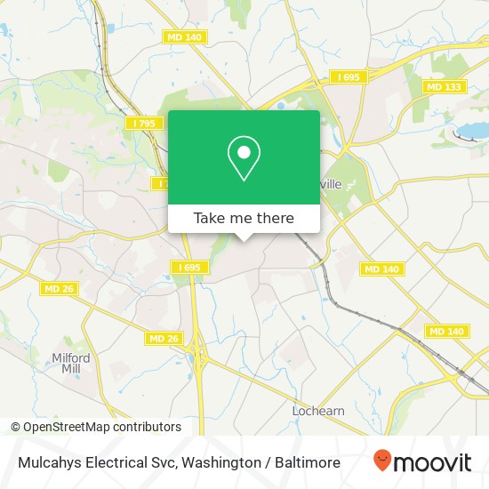 Mulcahys Electrical Svc map