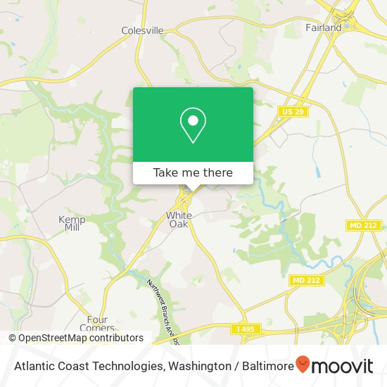 Atlantic Coast Technologies map