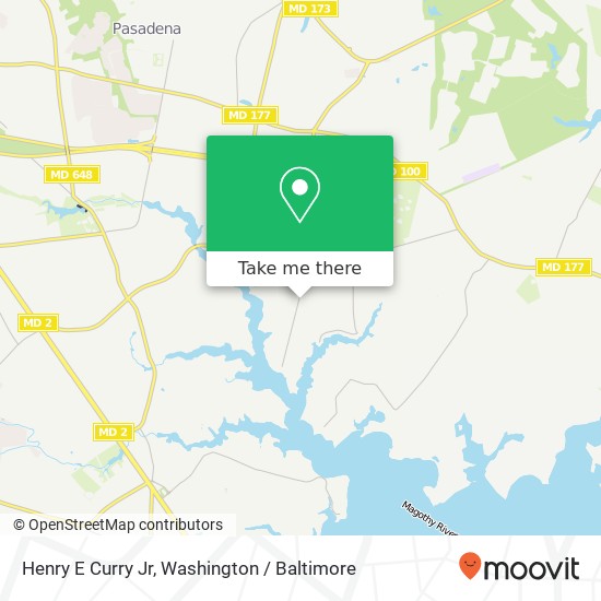 Henry E Curry Jr map