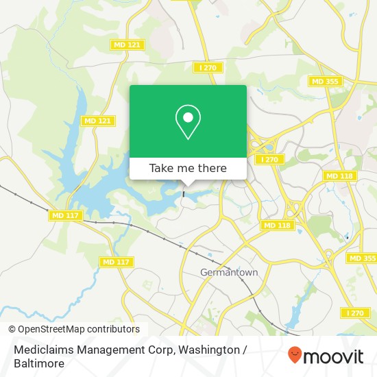 Mapa de Mediclaims Management Corp