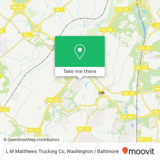 Mapa de L M Matthews Trucking Co