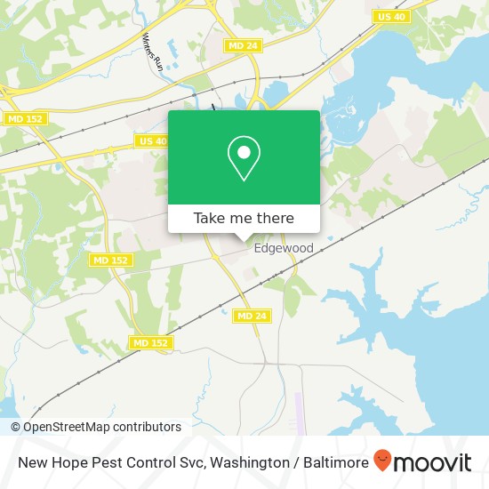 New Hope Pest Control Svc map