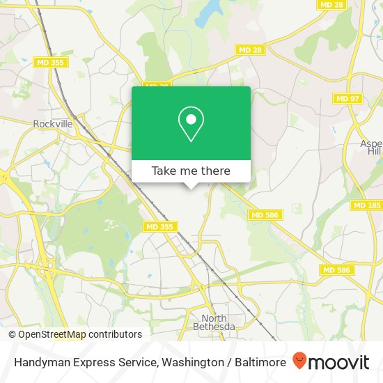 Mapa de Handyman Express Service