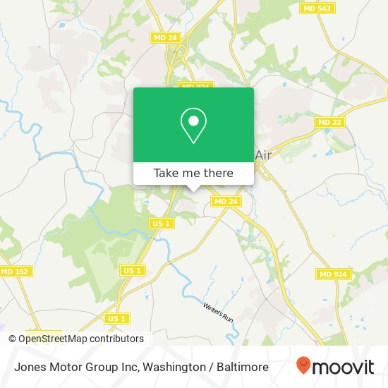 Mapa de Jones Motor Group Inc
