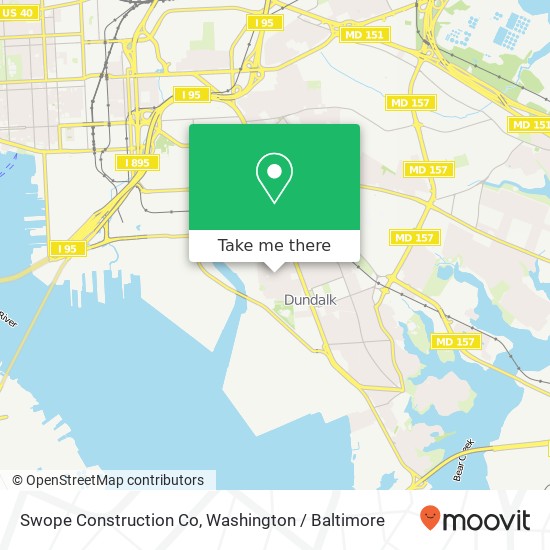 Mapa de Swope Construction Co