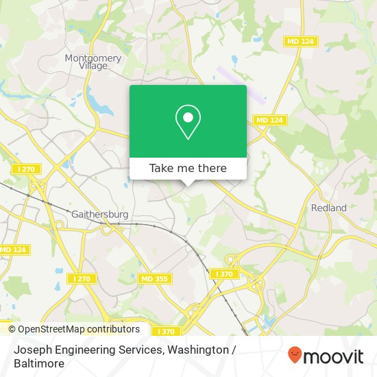 Joseph Engineering Services map