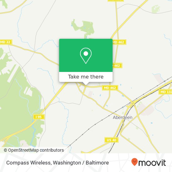 Mapa de Compass Wireless