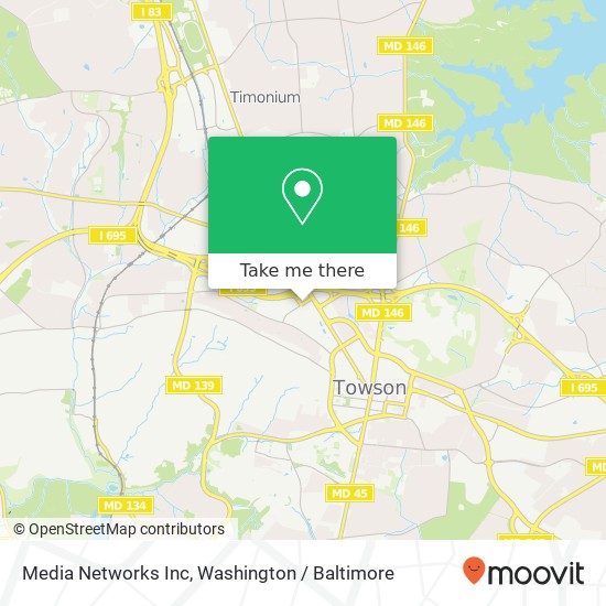 Media Networks Inc map