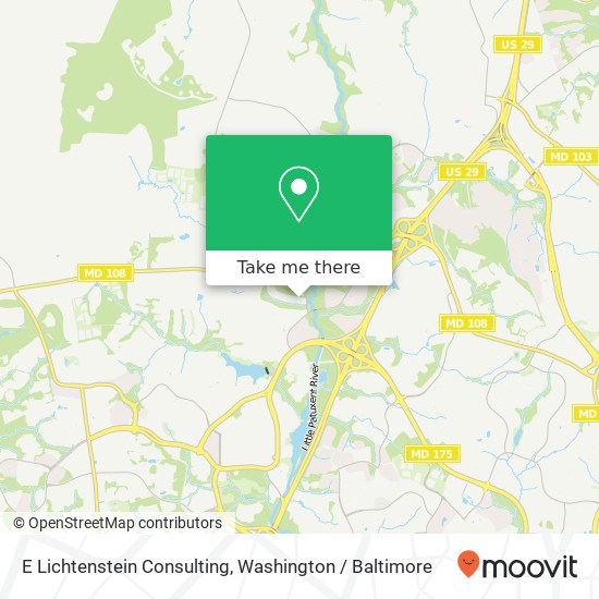 Mapa de E Lichtenstein Consulting