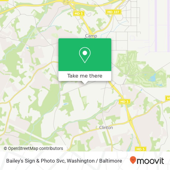 Bailey's Sign & Photo Svc map