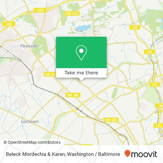 Beleck Mordechia & Karen map