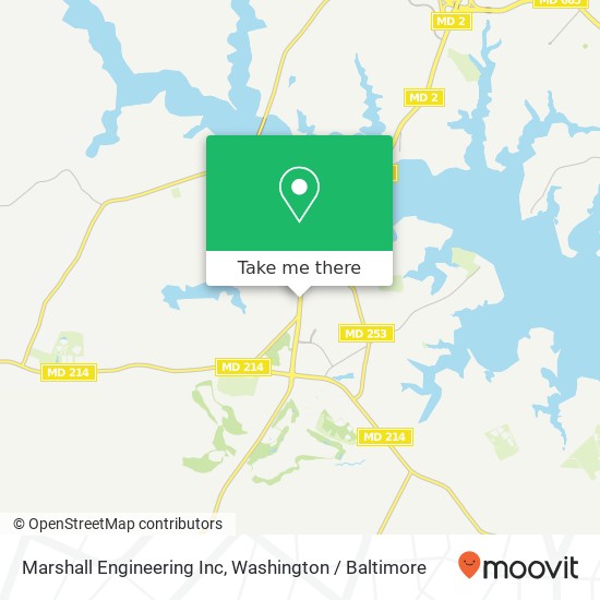 Mapa de Marshall Engineering Inc