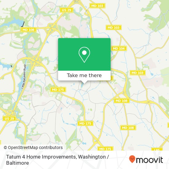 Mapa de Tatum 4 Home Improvements