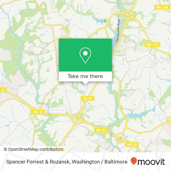 Mapa de Spencer Forrest & Rozansk