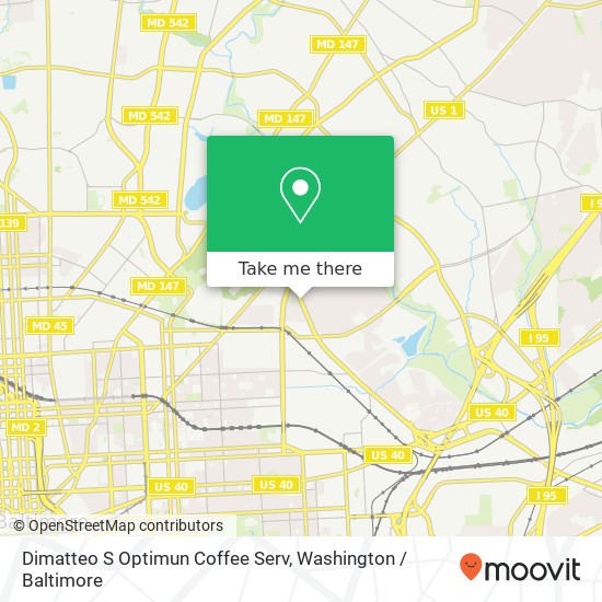 Dimatteo S Optimun Coffee Serv map