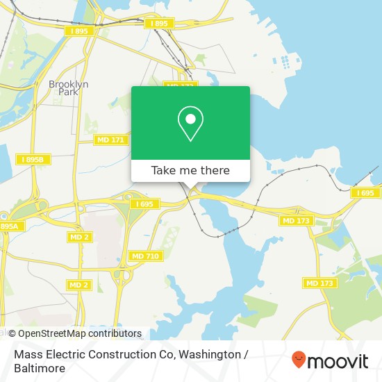 Mass Electric Construction Co map