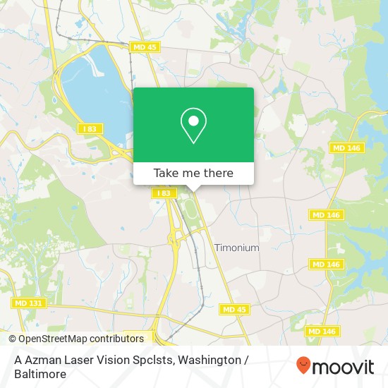 A Azman Laser Vision Spclsts map