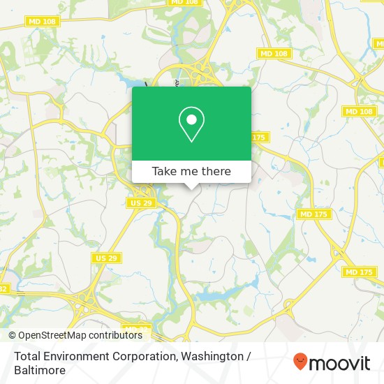 Total Environment Corporation map