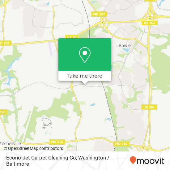 Mapa de Econo-Jet Carpet Cleaning Co