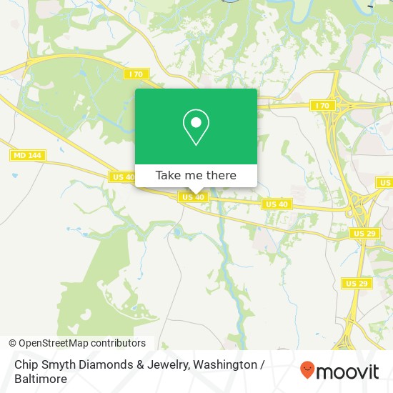 Chip Smyth Diamonds & Jewelry map