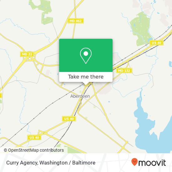 Mapa de Curry Agency