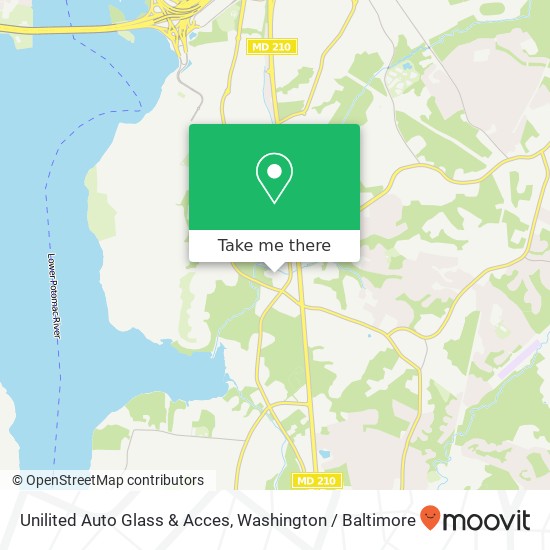 Unilited Auto Glass & Acces map
