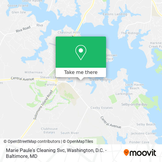 Marie Paule's Cleaning Svc map