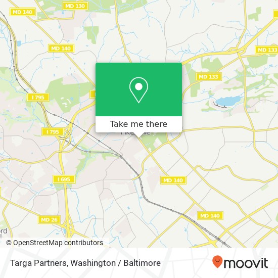 Mapa de Targa Partners