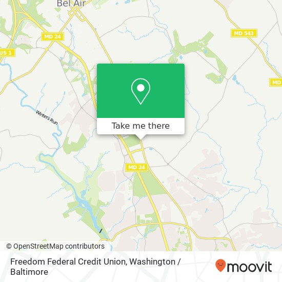 Mapa de Freedom Federal Credit Union