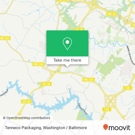 Mapa de Tenneco Packaging