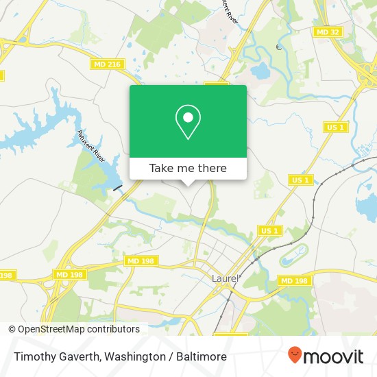 Mapa de Timothy Gaverth